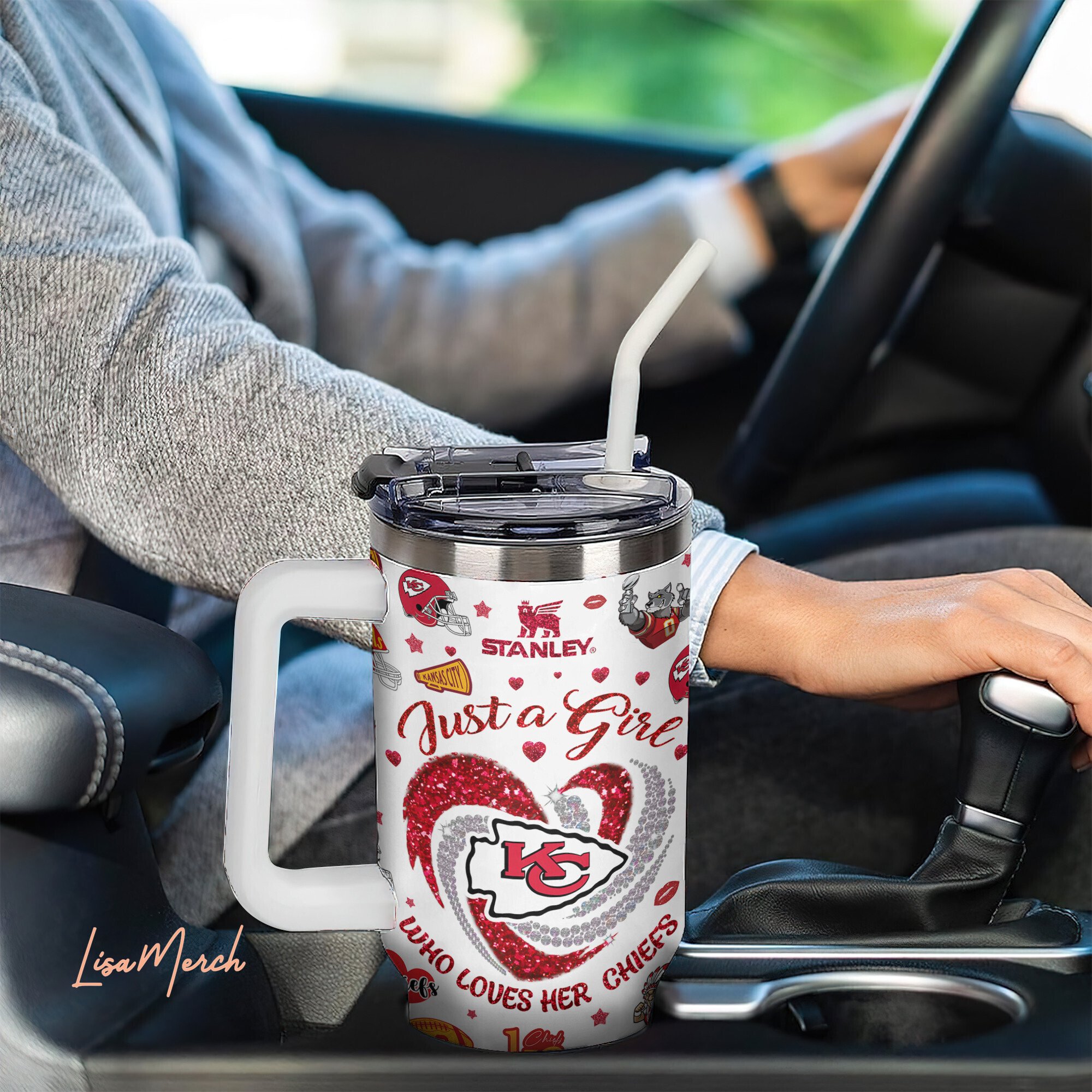 Kansas City Chiefs NFL Sports Custom Stanley Cup 40 oz 30 oz Tumbler With HandleTVC2301309 - Image 6