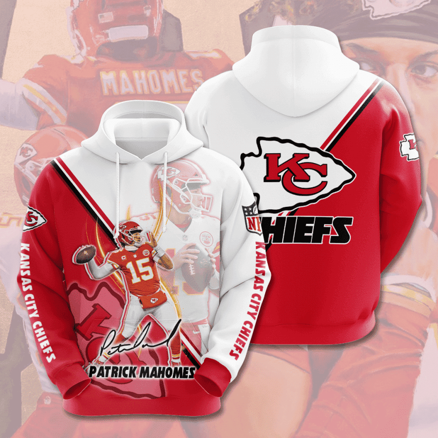 Kansas City Chiefs Patric Mahomes 3D All Over Print Hoodie, Zip Hoodie