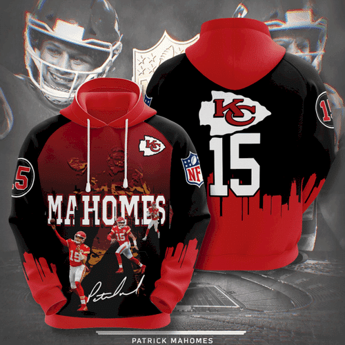 Kansas City Chiefs Patrick Mahomes 3D All Over Print Hoodie, Zip Hoodie