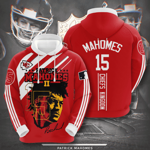 Kansas City Chiefs Patrick Mahomes 3D All Over Print Hoodie, Zip Hoodie