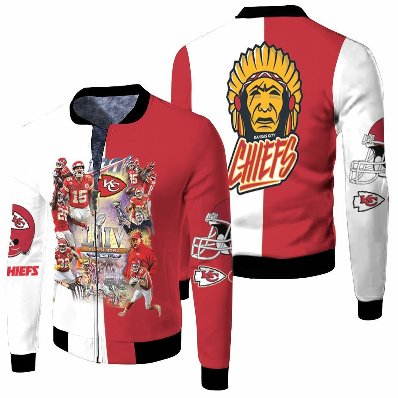 Kansas City Chiefs Super Bowl Liv Champion 2019 Greatest Football Team 3D All Over Print Hoodie, Zip Hoodie