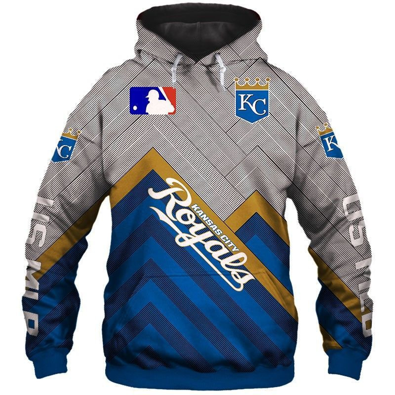 Kansas City Royals 3D All Over Print Hoodie, Zip Hoodie