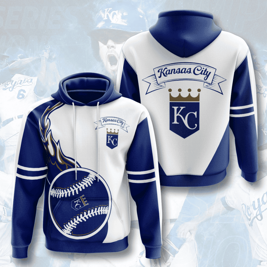 Kansas City Royals 3D All Over Print Hoodie, Zip Hoodie