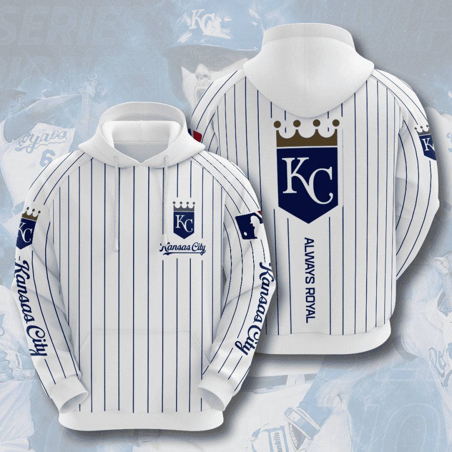 Kansas City Royals 3D All Over Print Hoodie, Zip Hoodie