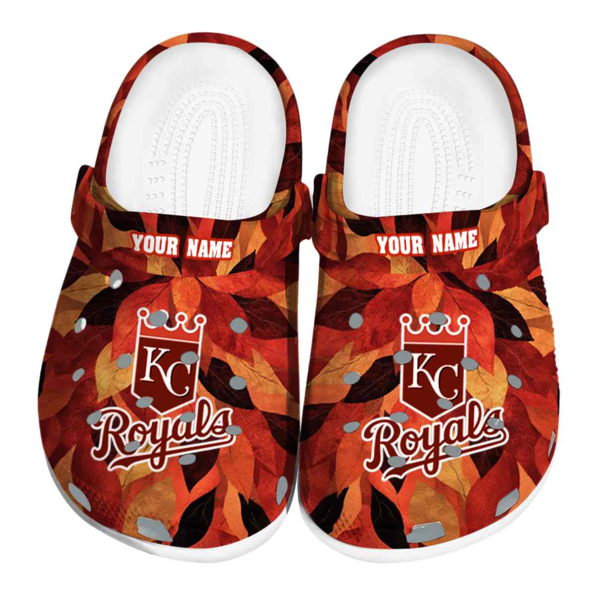 Kansas City Royals MLB Sport Crocs Crocband Clogs Shoes Comfortable For Men Women and Kids