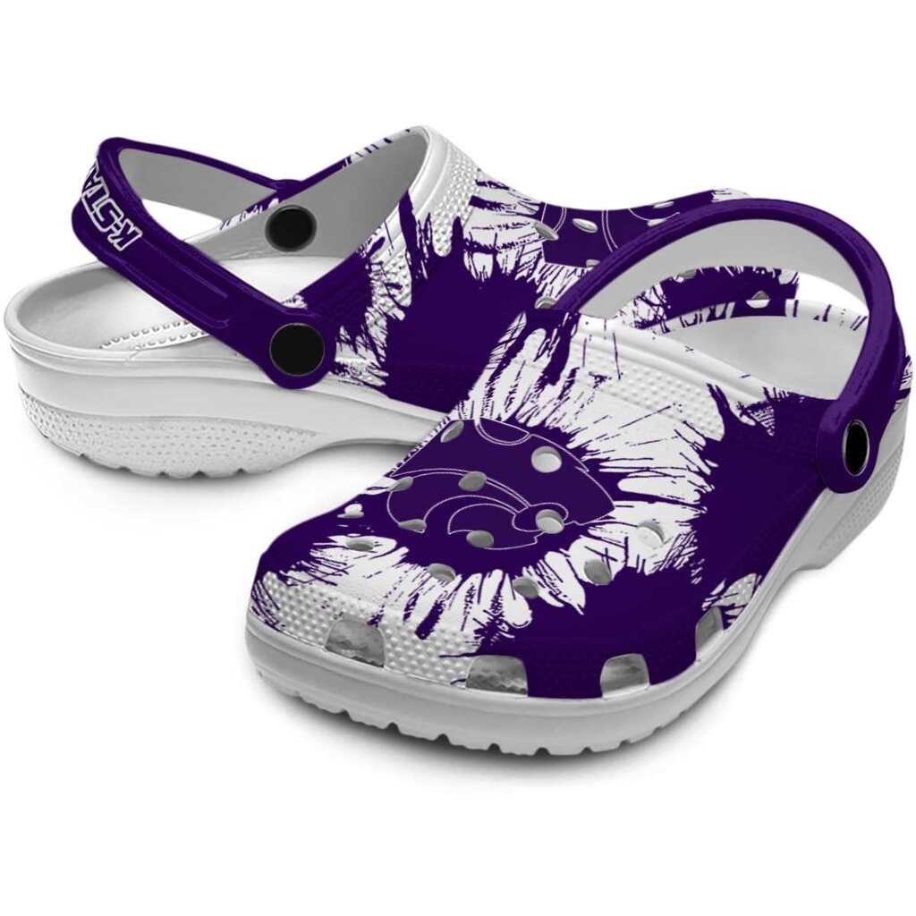 Kansas State Wildcats Splatter Graphics ClogTVC1801710 - Image 3