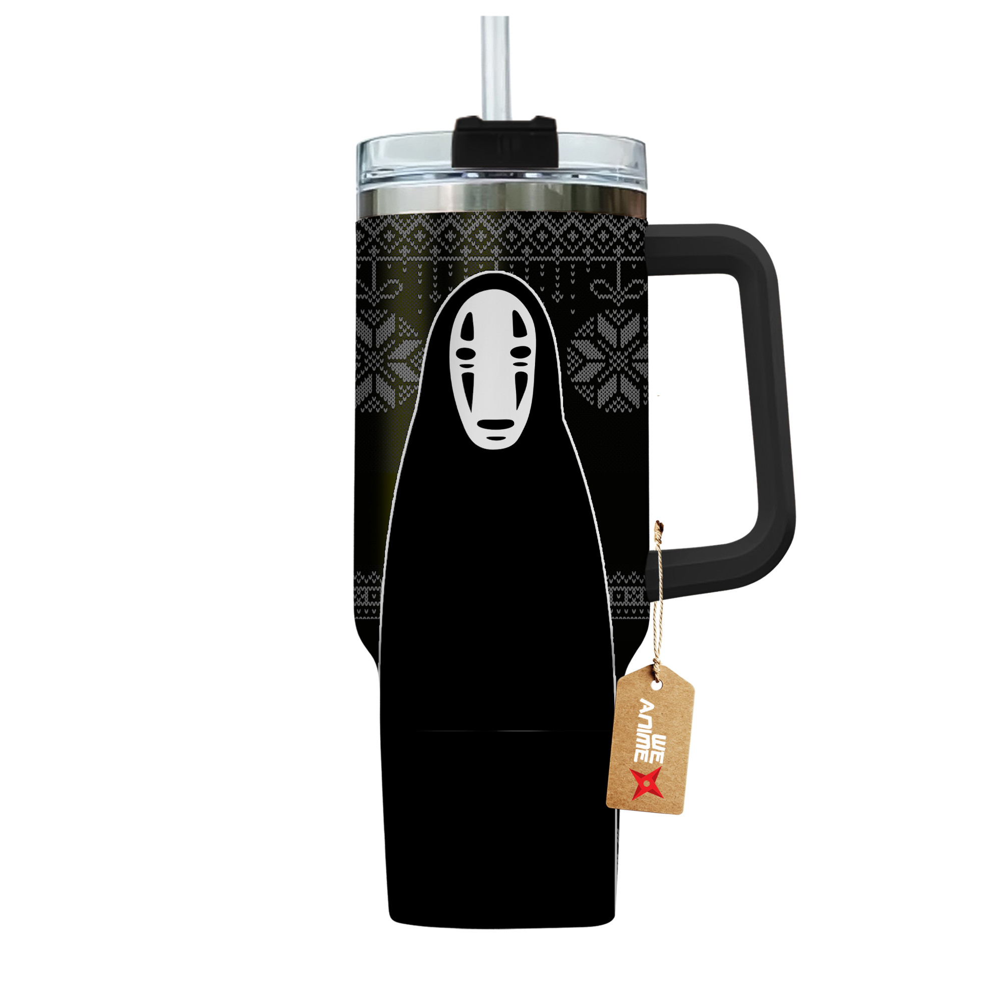Kaonashi Spirited Away Anime Custom Stanley Cup 40 oz 30 oz Tumbler With HandleTVC2301166 - Image 4