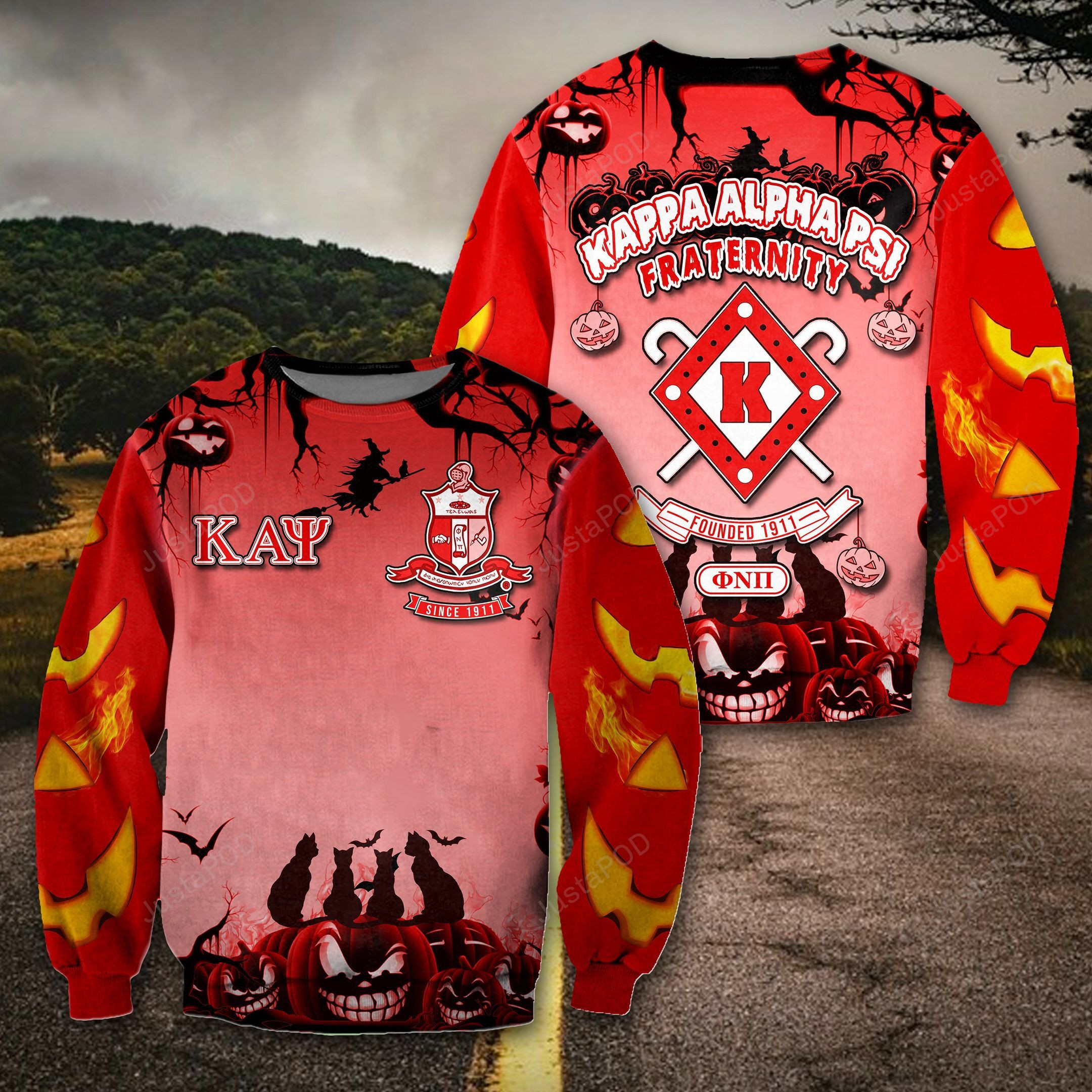 Kappa Alpha Psi Halloween Ugly Christmas Sweater Adult 3D Funny Matching for family