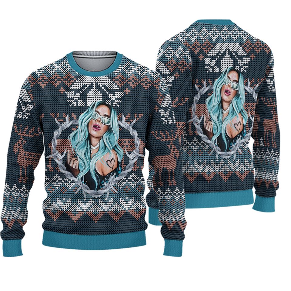 Karol G Bichota Ugly Christmas Sweater