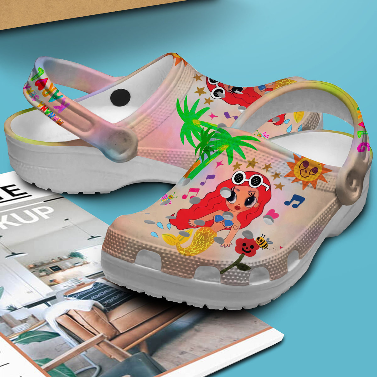 Karol G Music Crocs Crocband Clogs Shoes Comfortable For Men Women and Kids - Image 4