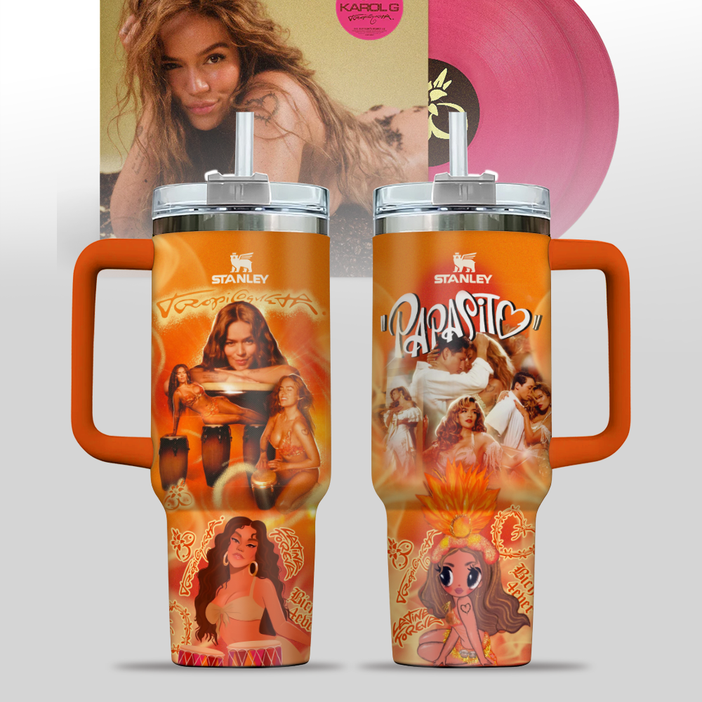 Karol G Music Custom Stanley Cup 40 oz 30 oz Tumbler With HandleTVC2301126