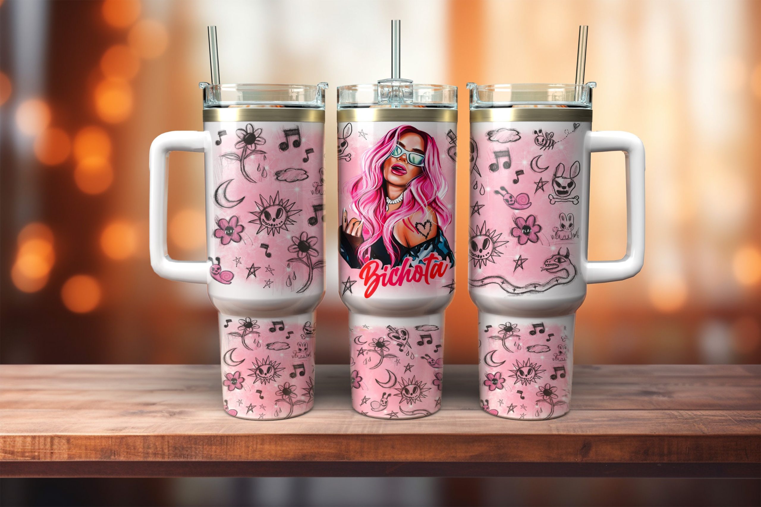 Karol G Music Custom Stanley Cup 40 oz 30 oz Tumbler With HandleTVC2301878