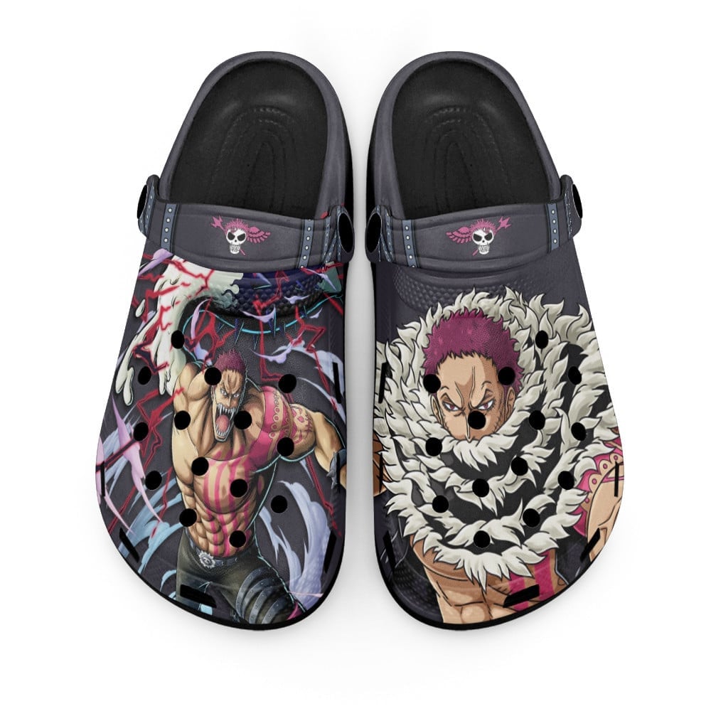 Katakuri One Piece Anime Crocs Crocband Clogs Shoes Comfortable For Men Women and Kids