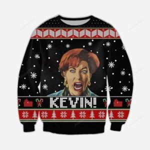 Kate Mccallister Home Alone Ugly Christmas Sweater Adult 3D Funny Matching for family