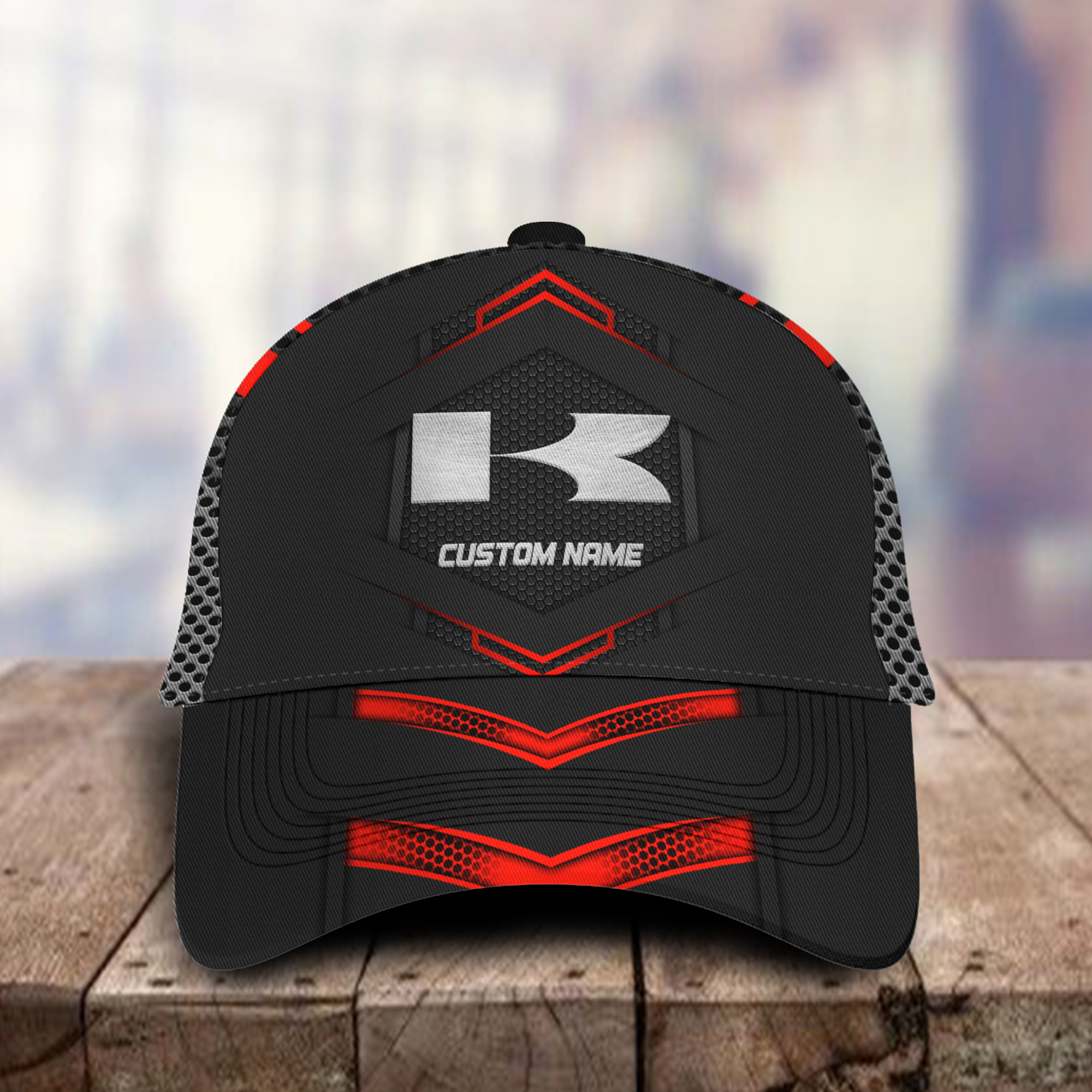 Kawasaki 3D Classic Cap Logo Personalized Name Trucker Hats Custom Hats Gifts For Men & Women