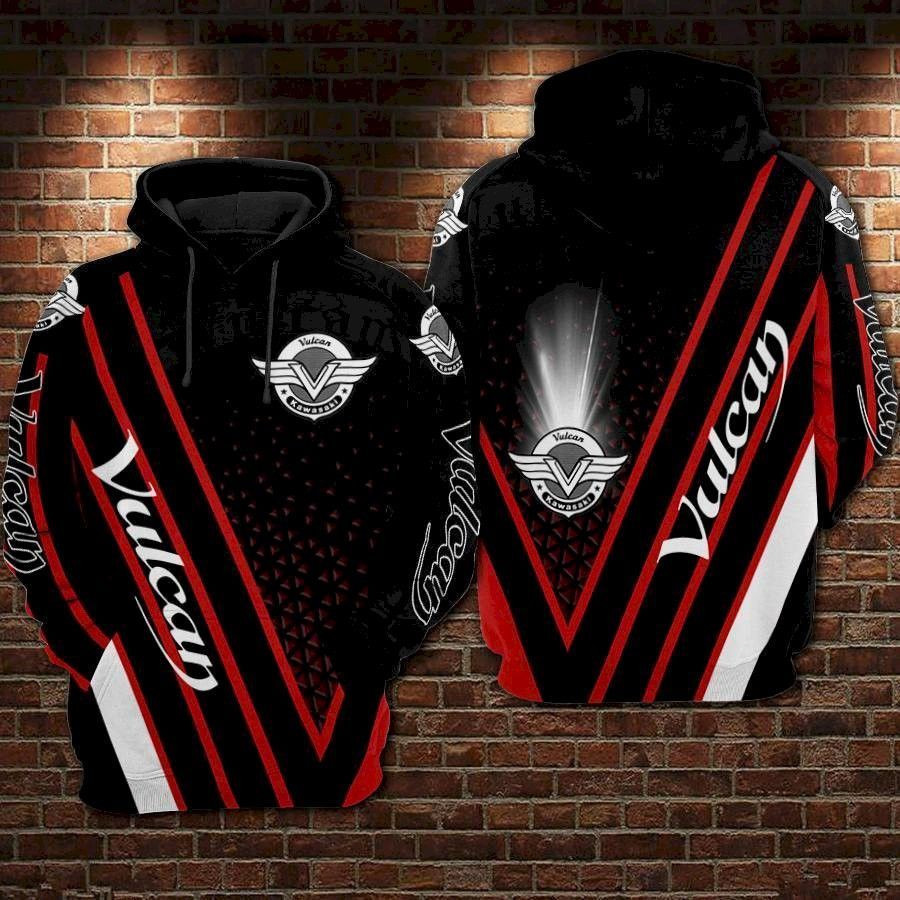 Kawasaki Vulcan 3D All Over Print Hoodie, Zip Hoodie