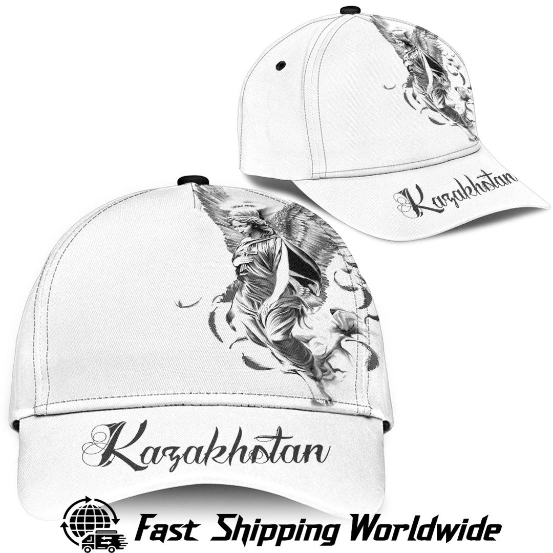 Kazakhstan Baseball Cap Trucker Hats Custom Hats Gifts For Men & Women