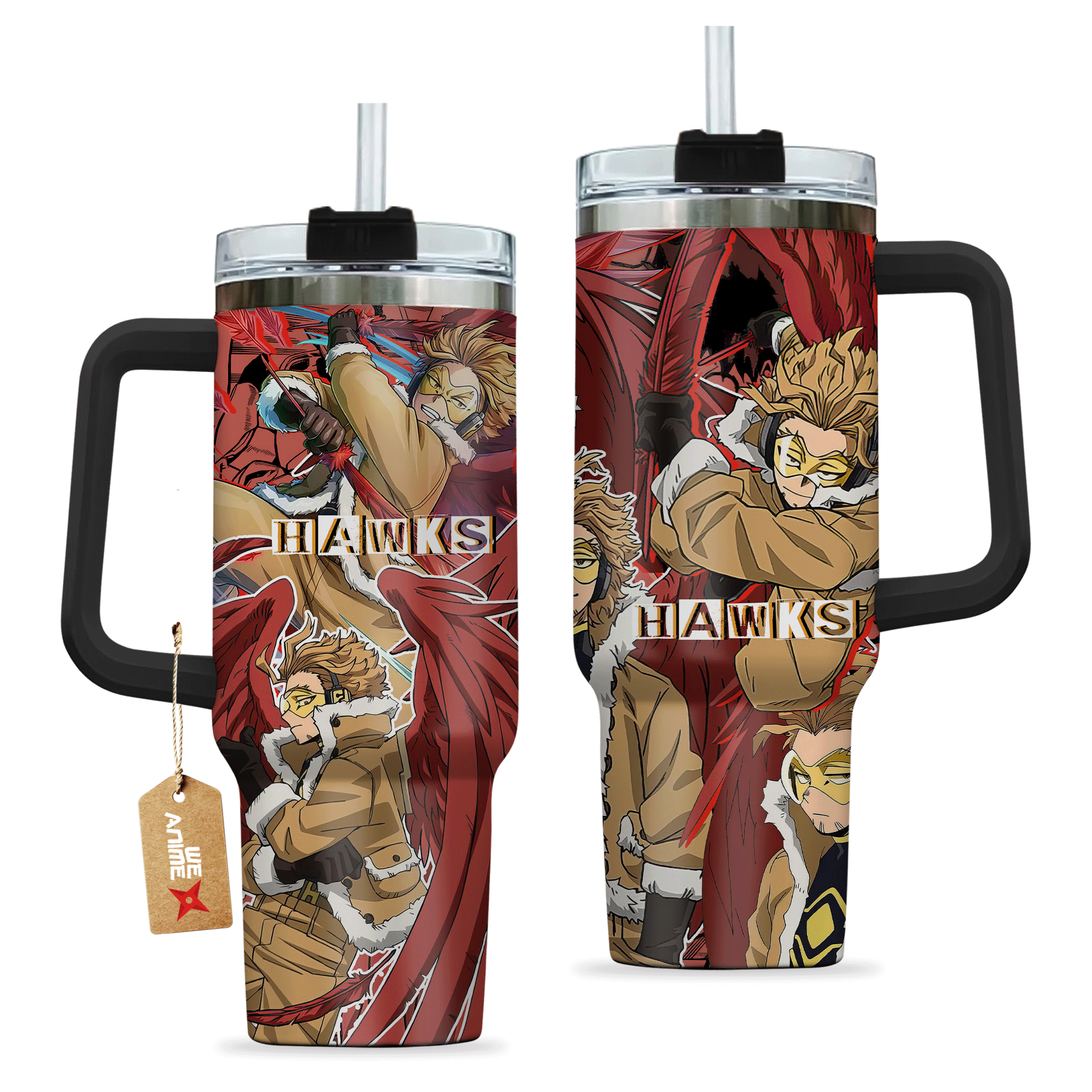 Keigo Takami Hawks My Hero Academia Anime Custom Stanley Cup 40 oz 30 oz Tumbler With HandleTVC2301148