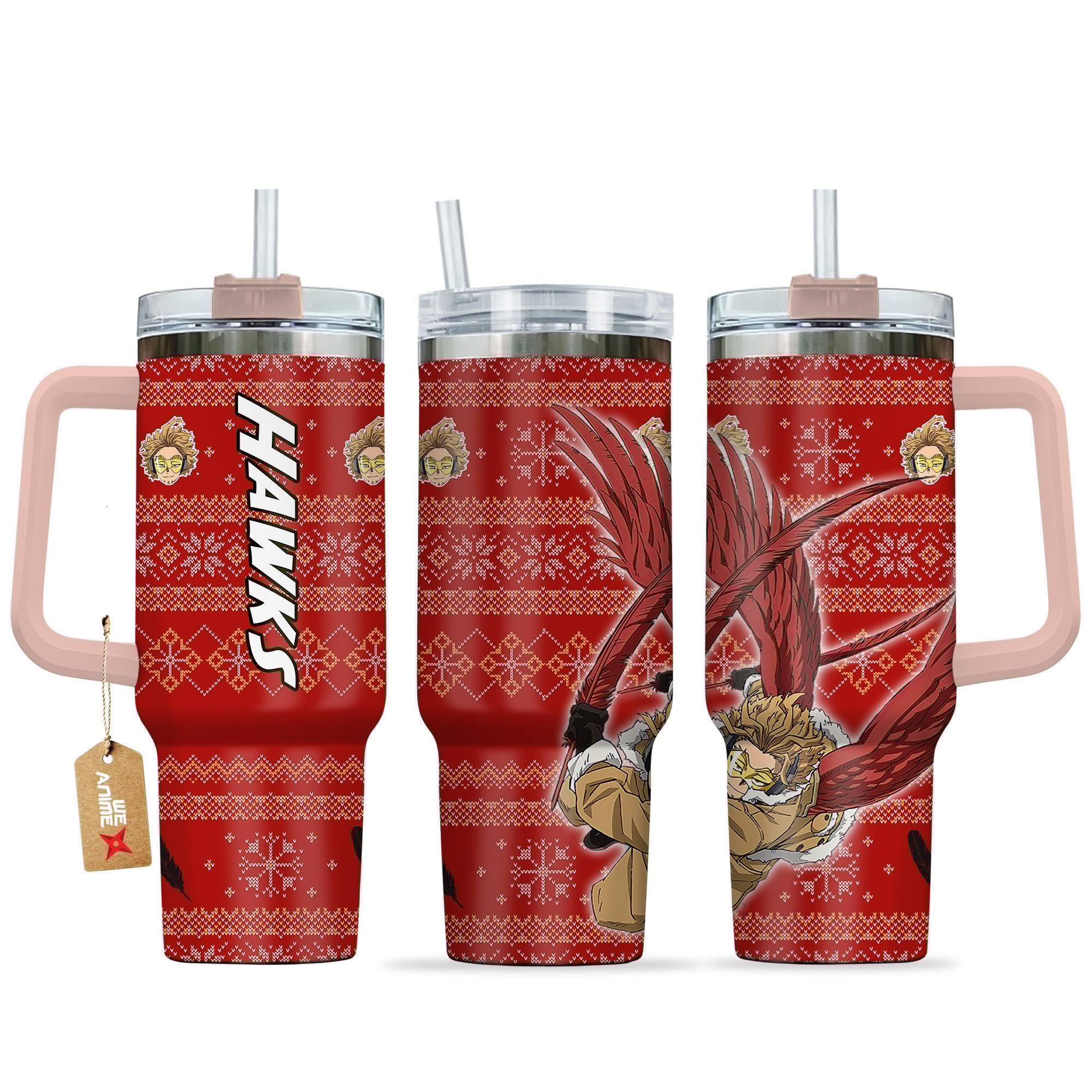 Keigo Takami Hawks My Hero Academia Anime Custom Stanley Cup 40 oz 30 oz Tumbler With HandleTVC2301165