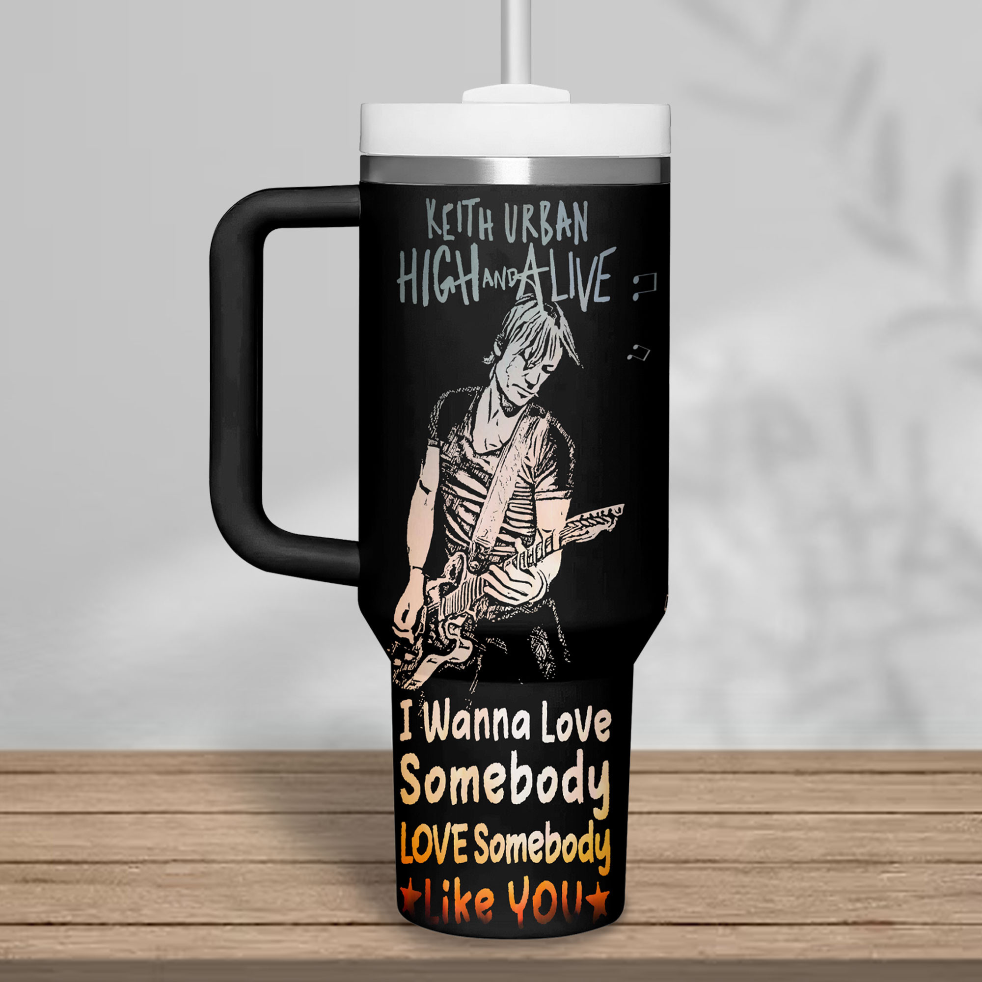Keith Urban Music Custom Stanley Cup 40 oz 30 oz Tumbler With HandleTVC2301182 - Image 3