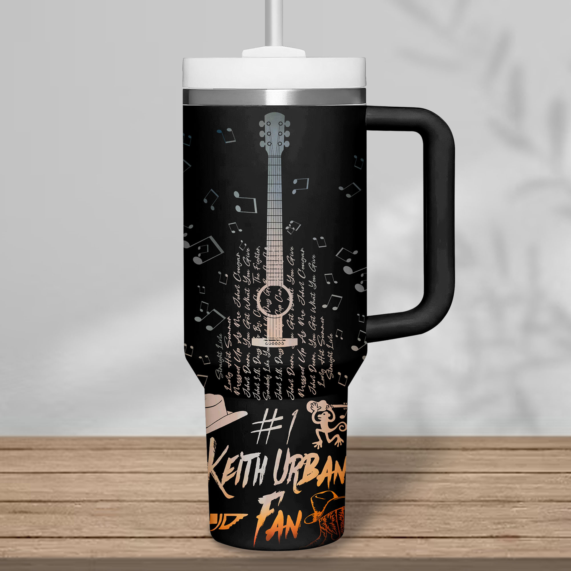 Keith Urban Music Custom Stanley Cup 40 oz 30 oz Tumbler With HandleTVC2301182 - Image 4
