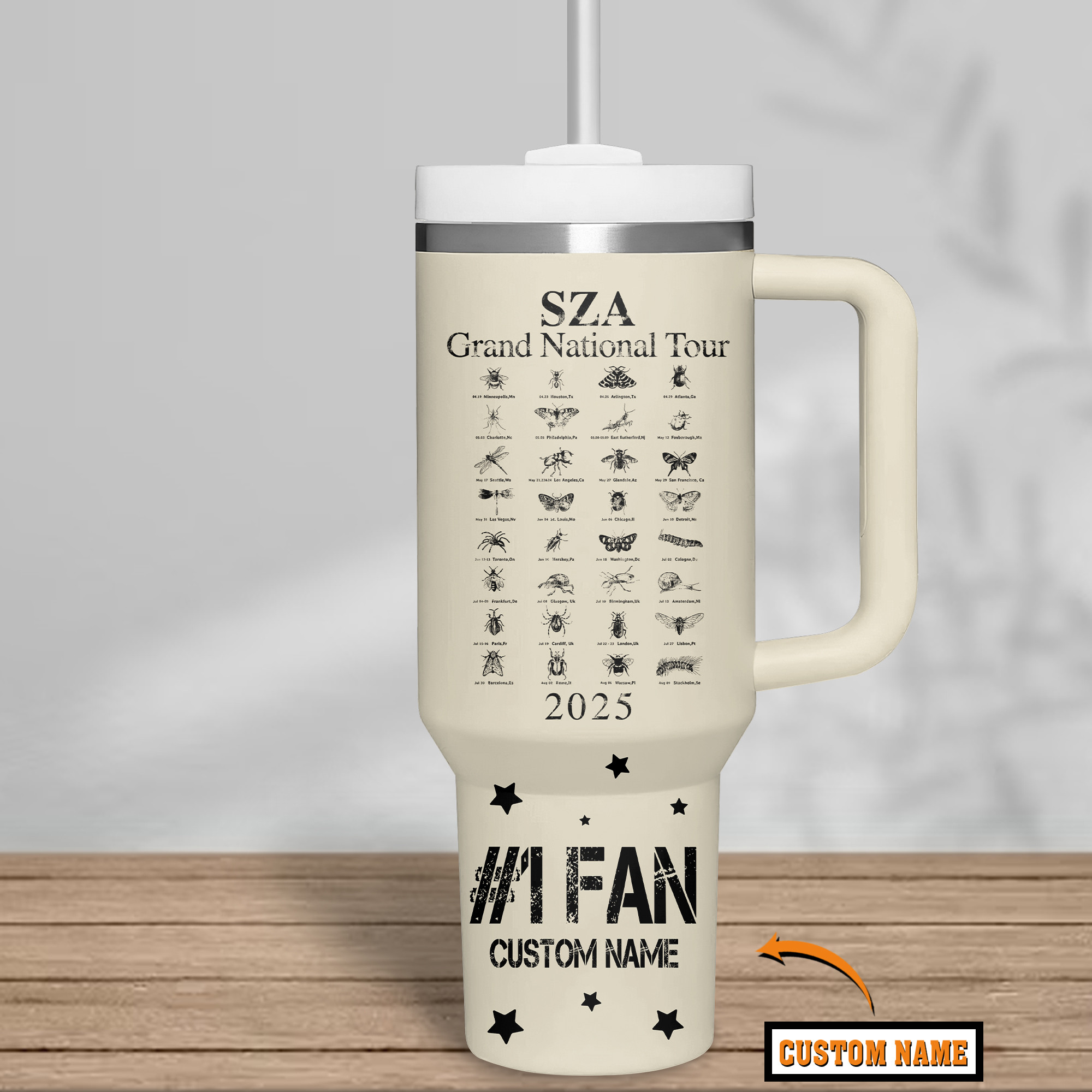 Kendrick Lamar Music Custom Stanley Cup 40 oz 30 oz Tumbler With HandleTVC2301178 - Image 2