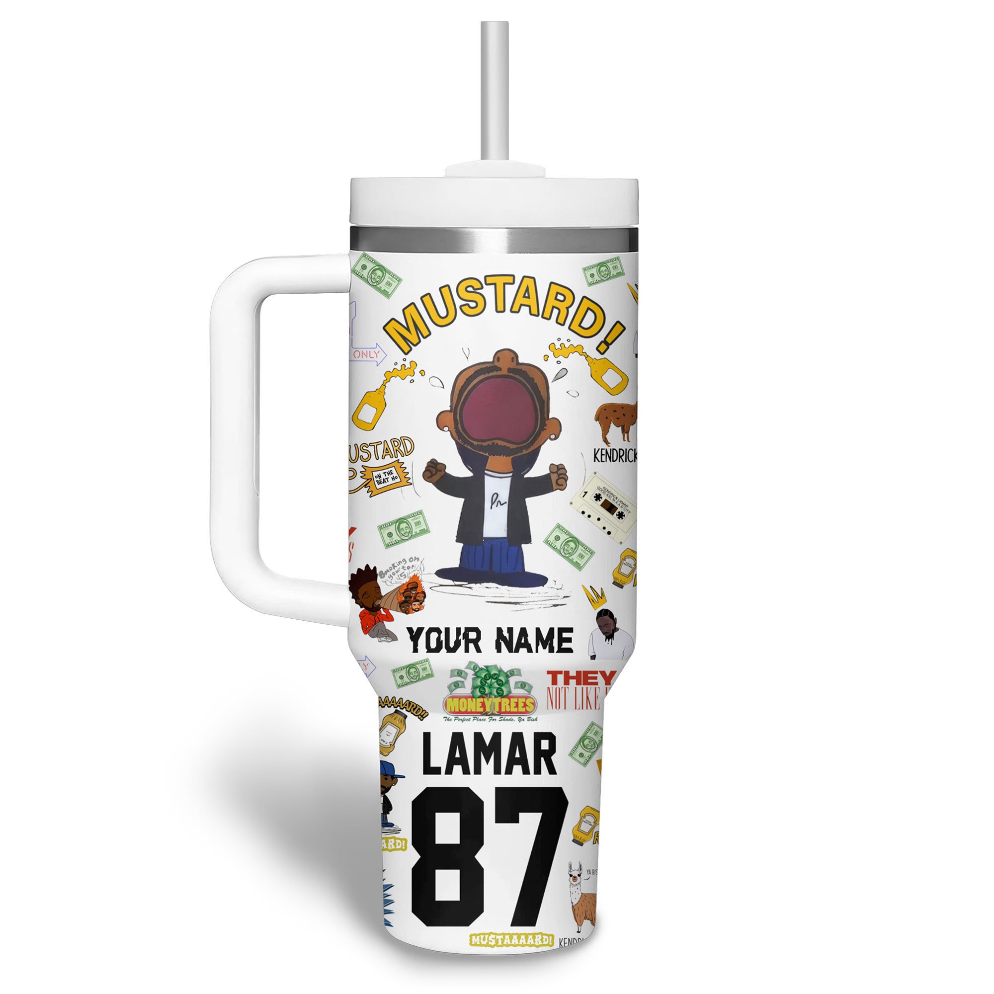 Kendrick Lamar Music Custom Stanley Cup 40 oz 30 oz Tumbler With HandleTVC2301278 - Image 3