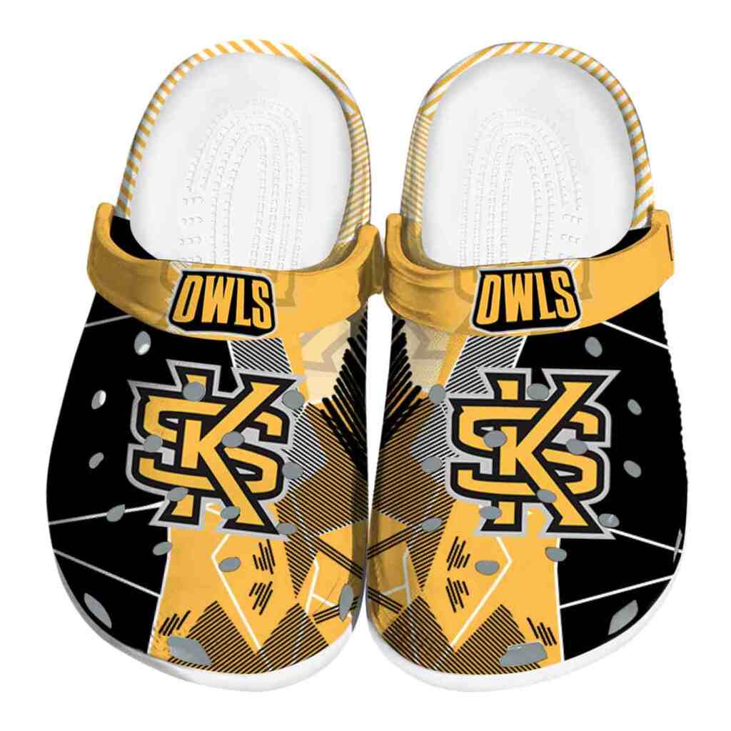 Kennesaw State Owls Geometric Background ClogTVC1801818
