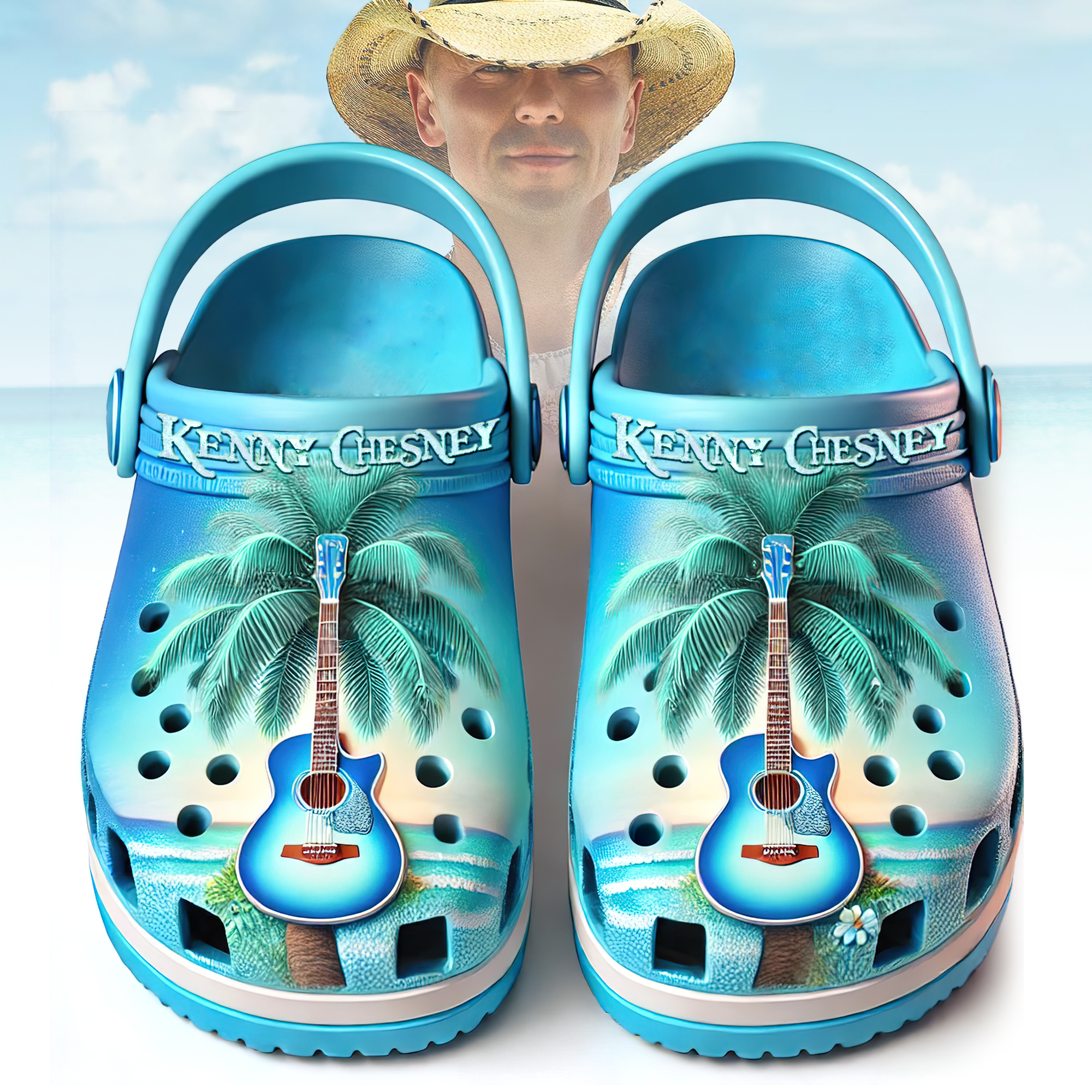 Kenny Chesney Music Crocs Crocband Clogs Shoes Comfortable For Men Women and Kids