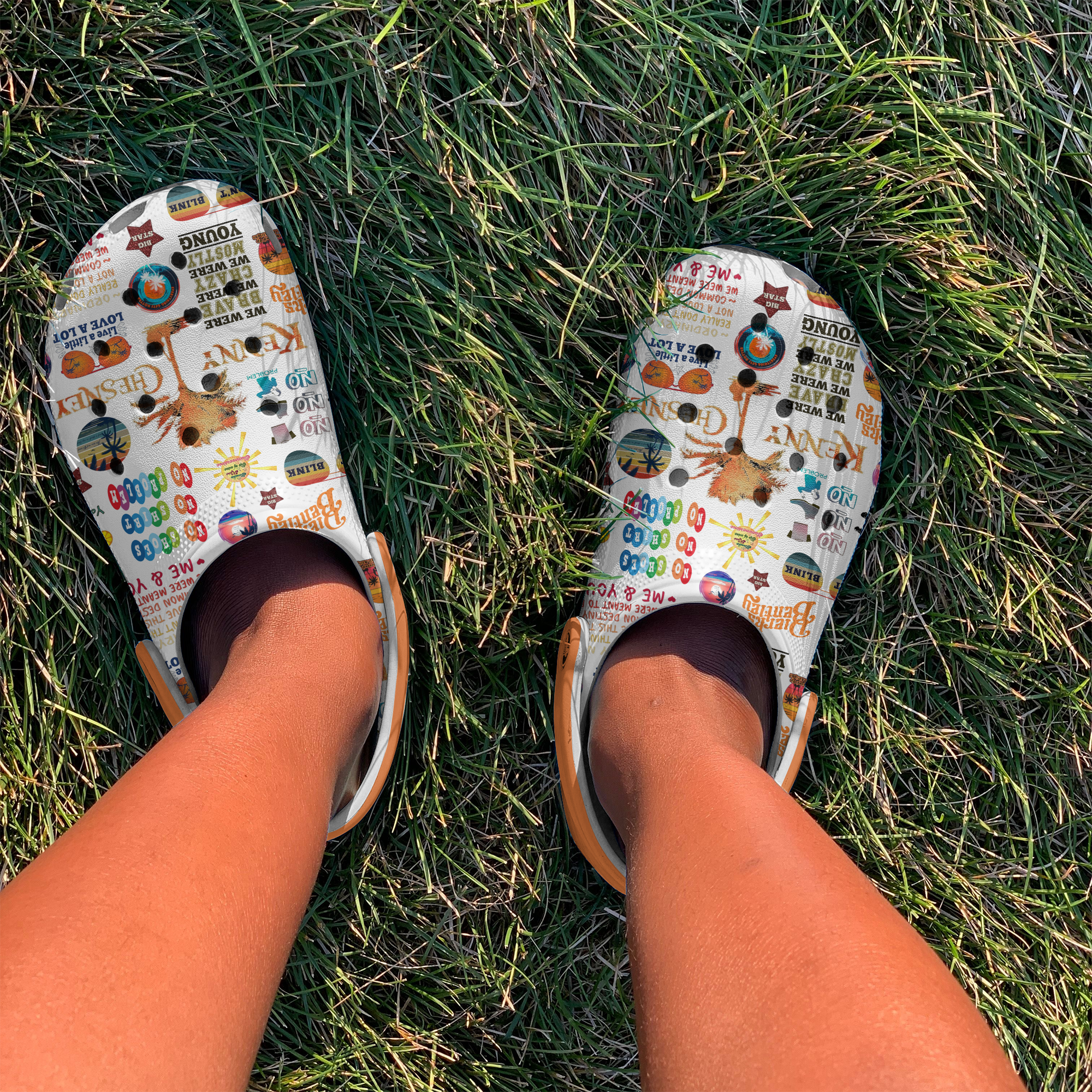 Kenny Chesney Music Crocs Crocband Clogs Shoes Comfortable For Men Women and Kids - Image 3