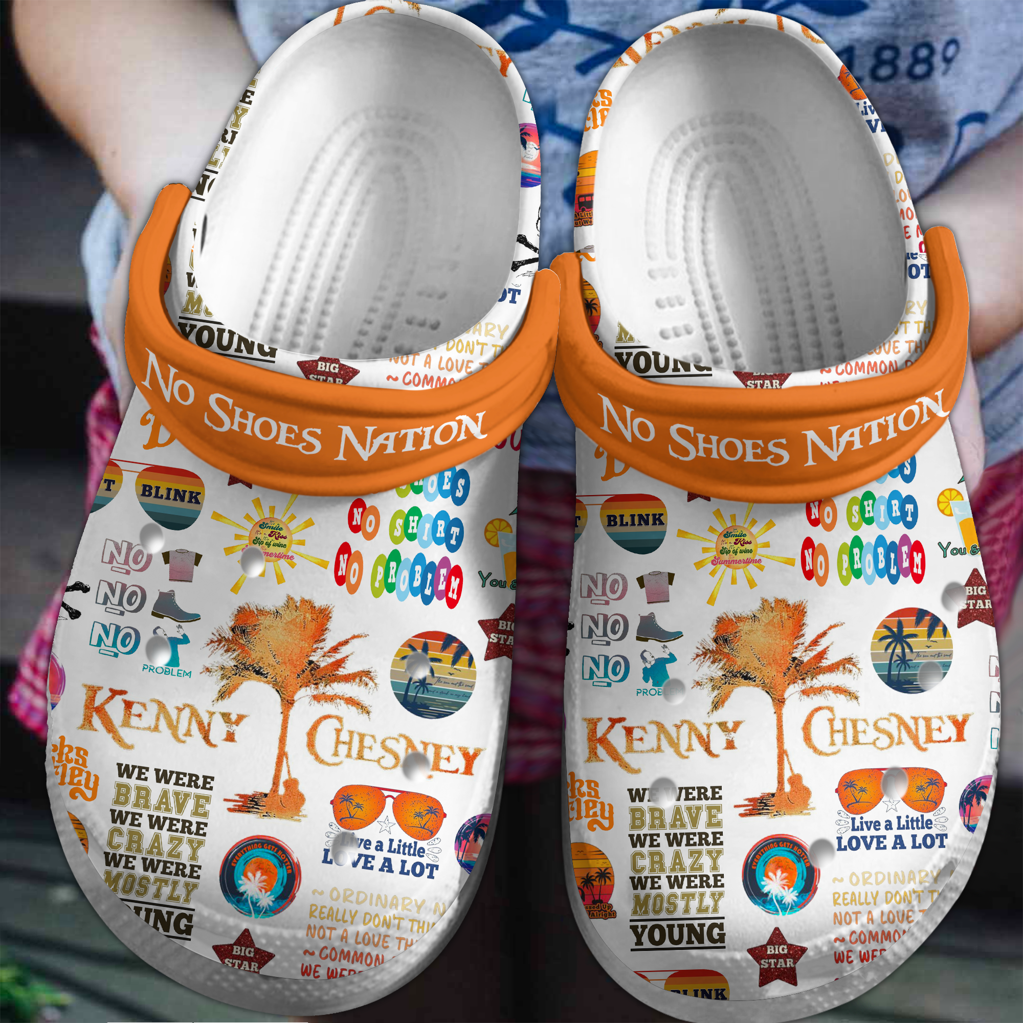 Kenny Chesney Music Crocs Crocband Clogs Shoes Comfortable For Men Women and Kids