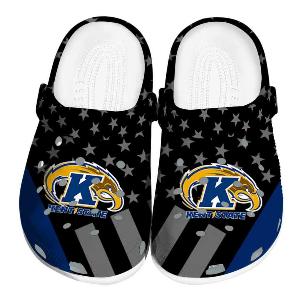 Kent State Golden Flashes Stellar Stripes Theme ClogTVC1801783