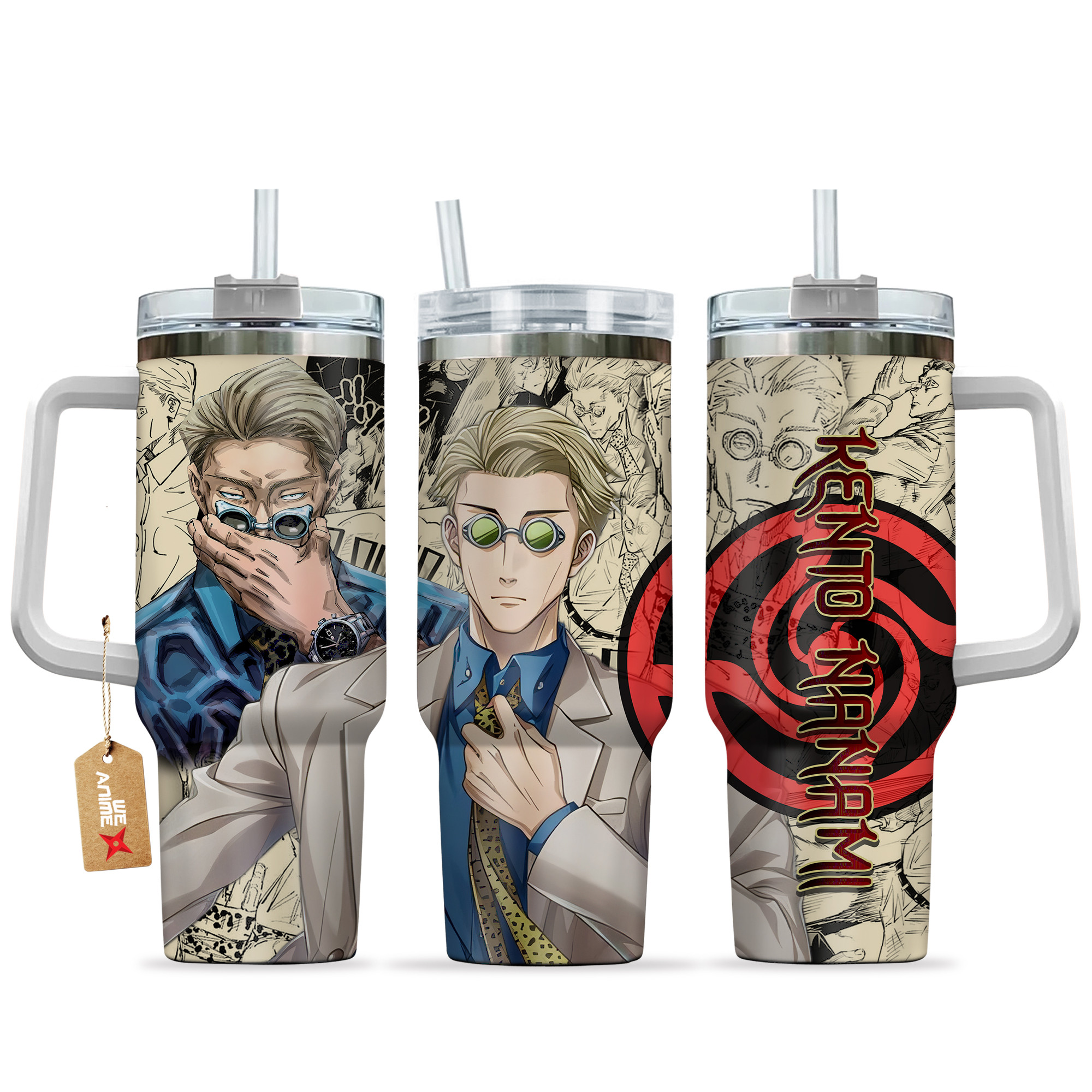 Kento Nanami Jujutsu Kaisen Anime Custom Stanley Cup 40 oz 30 oz Tumbler With HandleTVC2301154