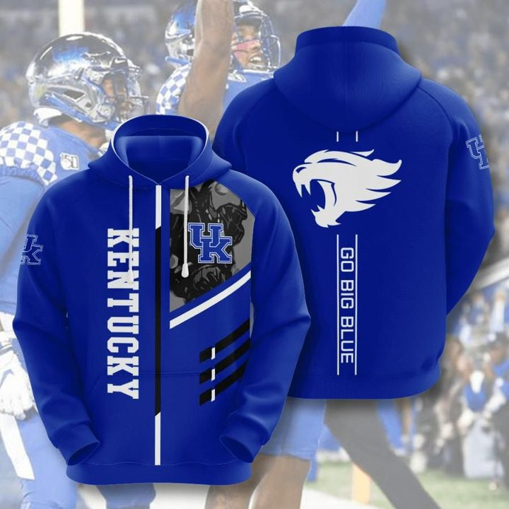 Kentucky Wildcats 3D All Over Print Hoodie, Zip Hoodie