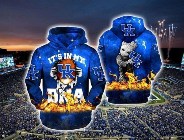 Kentucky Wildcats 3D All Over Print Hoodie, Zip Hoodie