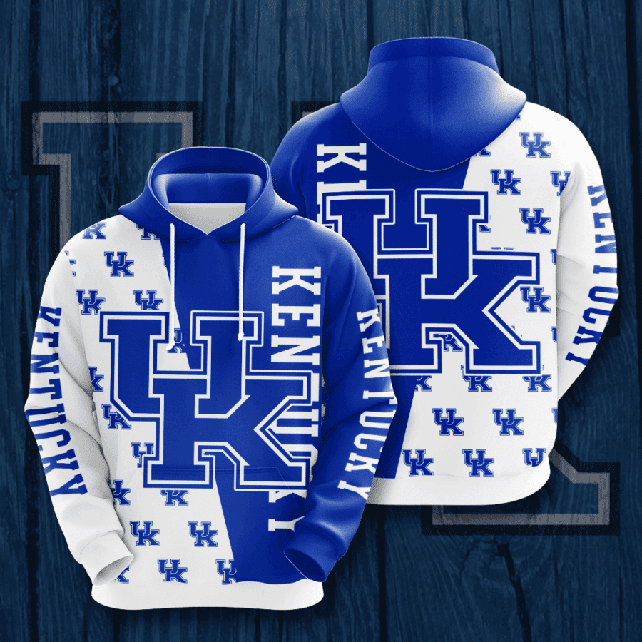 Kentucky Wildcats 3D All Over Print Hoodie, Zip Hoodie