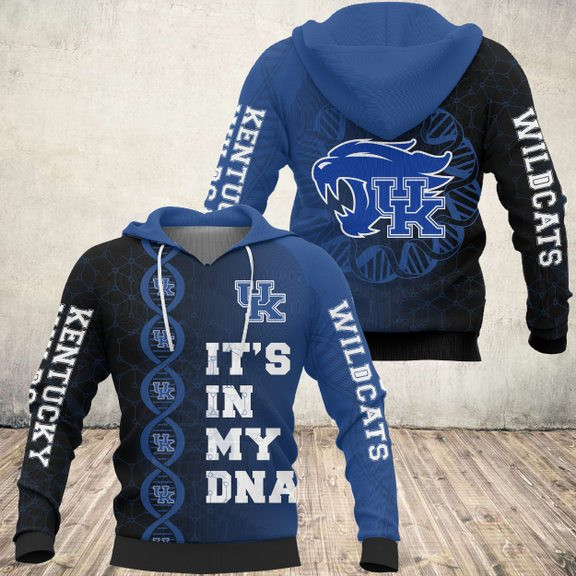 Kentucky Wildcats 3D All Over Print Hoodie, Zip Hoodie
