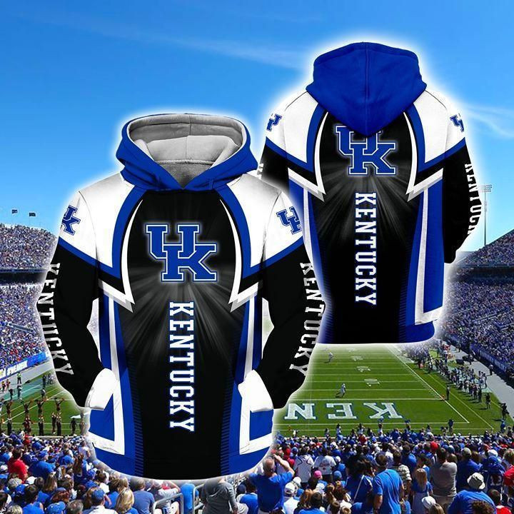 Kentucky Wildcats 3D All Over Print Hoodie, Zip Hoodie