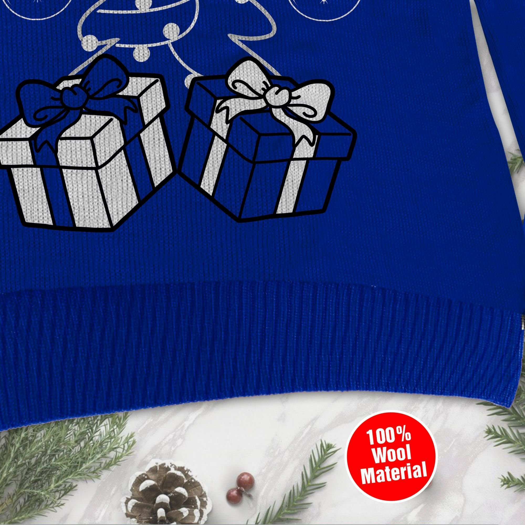 Kentucky Wildcats Funny Ugly Christmas Sweater Adult 3D Funny Matching for family - Image 4