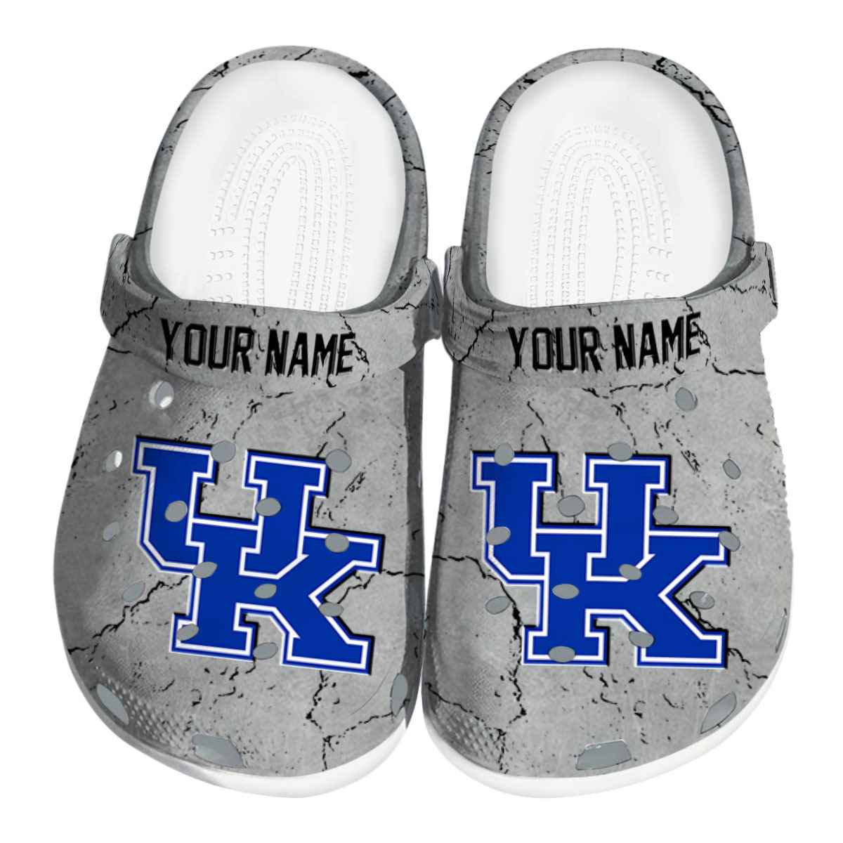 Kentucky Wildcats NCAA Sport Crocs Crocband Clogs Shoes Comfortable For Men Women and Kids