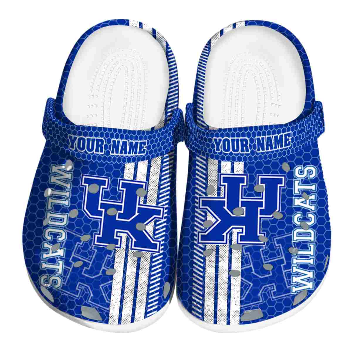 Kentucky Wildcats NCAA Sport Crocs Crocband Clogs Shoes Comfortable For Men Women and Kids