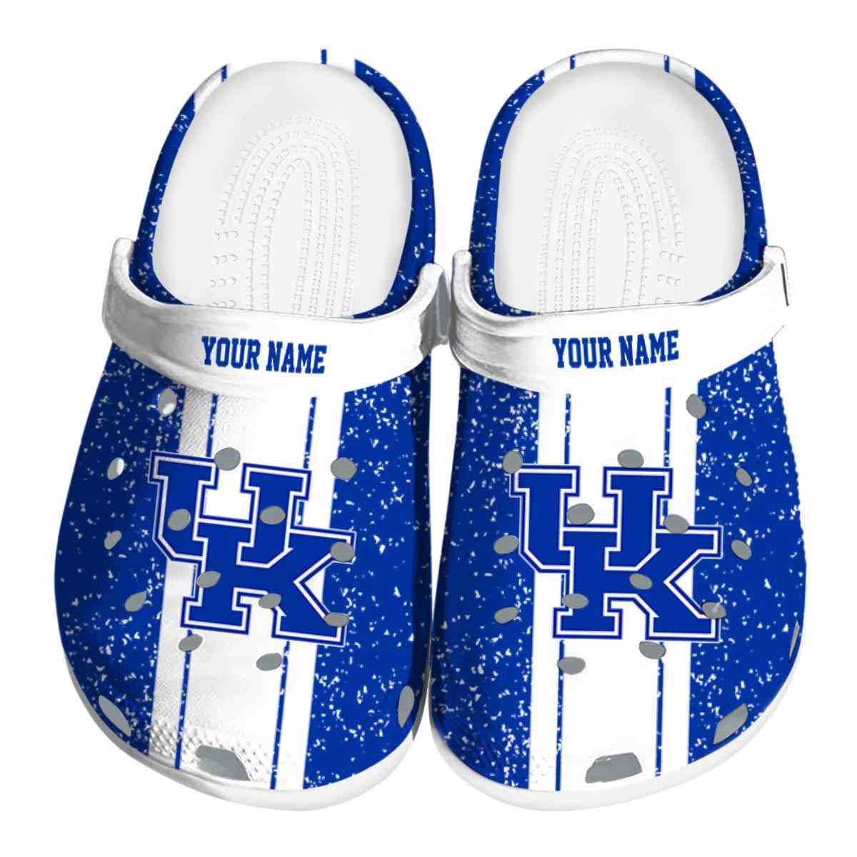 Kentucky Wildcats NCAA Sport Crocs Crocband Clogs Shoes Comfortable For Men Women and Kids