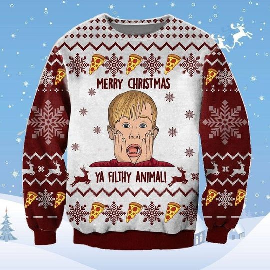 Kenvin Ugly Christmas Sweater| Home Alone Sweater For Family - Image 4