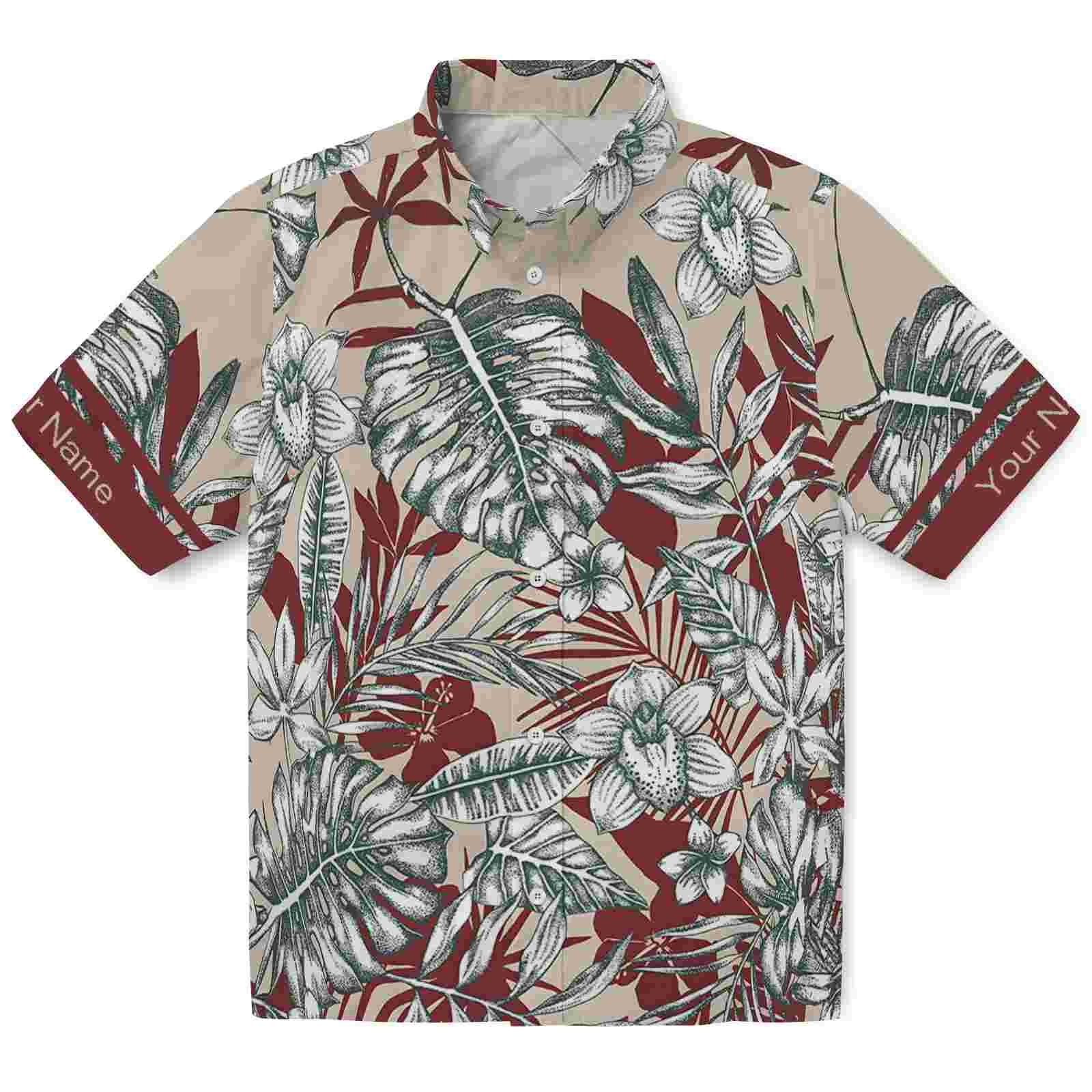 Keptsake Classic Monstera Custom Premium Hawaiian Shirt