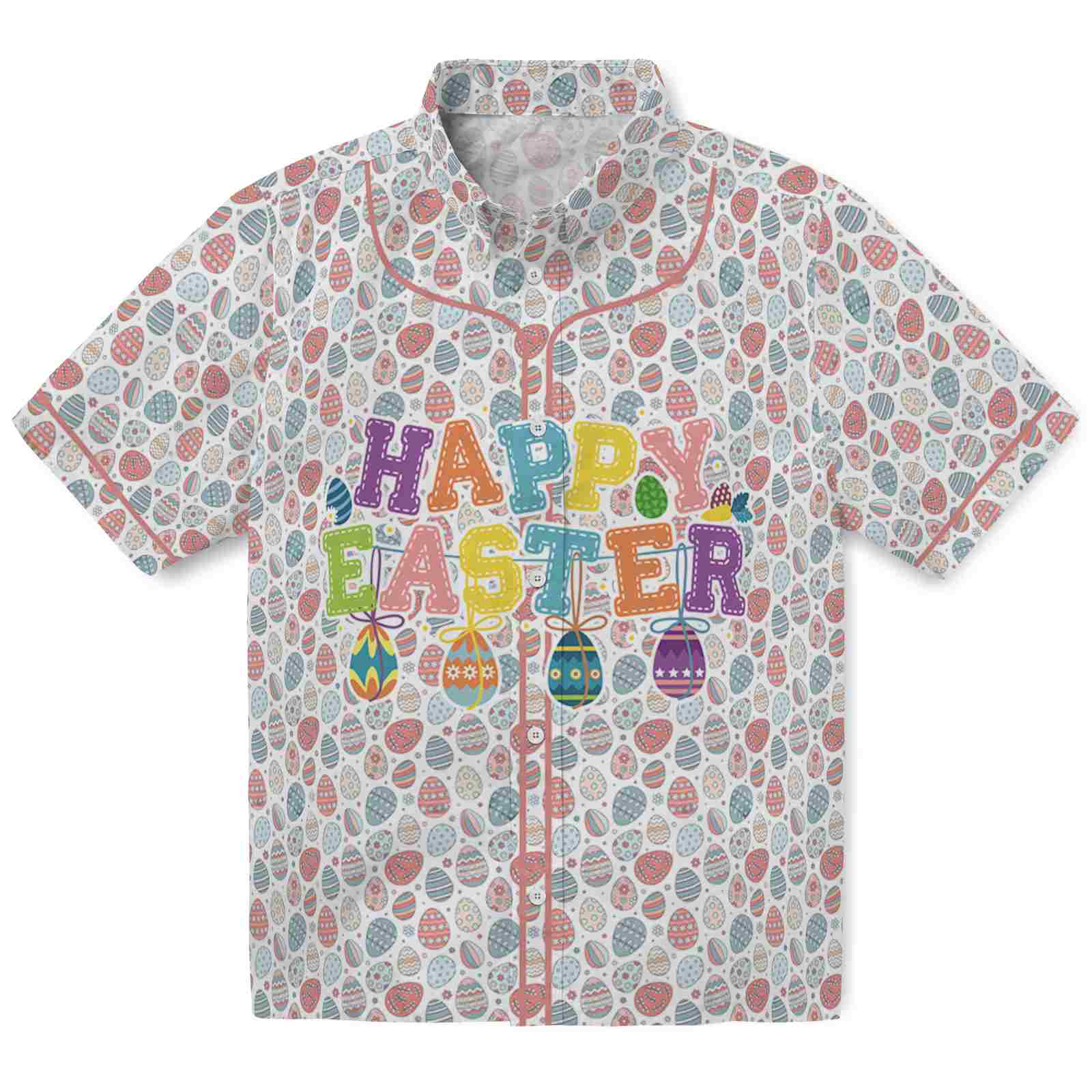 Keptsake Custom Name Happy Easter Premium Hawaiian Shirt