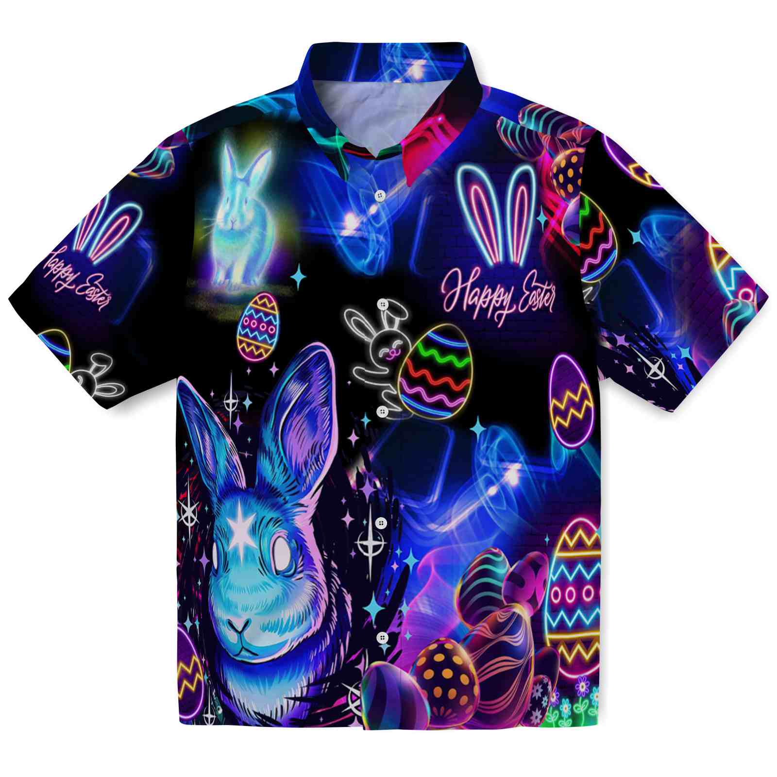 Keptsake Easter Bunny Neon Premium Hawaiian Shirt