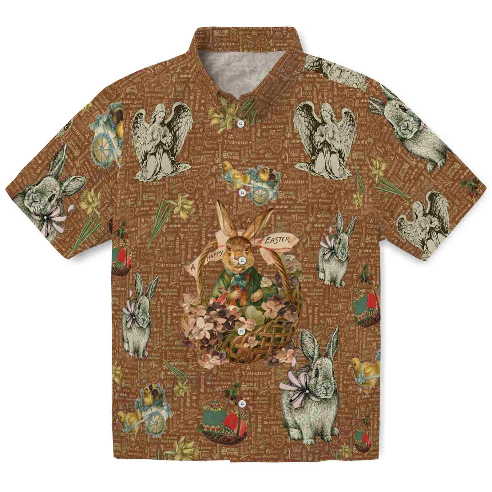 Keptsake Easter Chick Rustic Premium Hawaiian Shirt