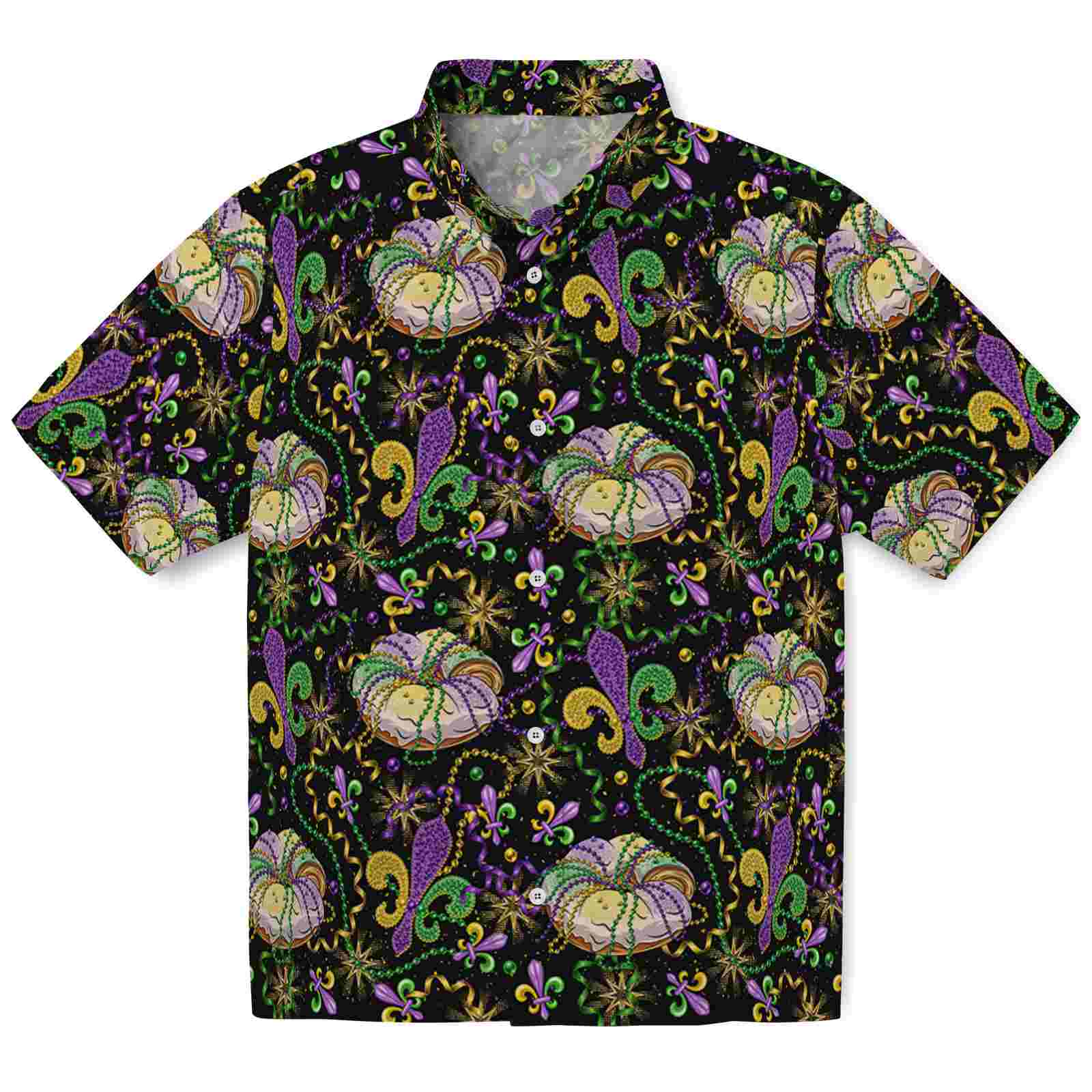 Keptsake Mardi Gras Jester Premium Hawaiian Shirt