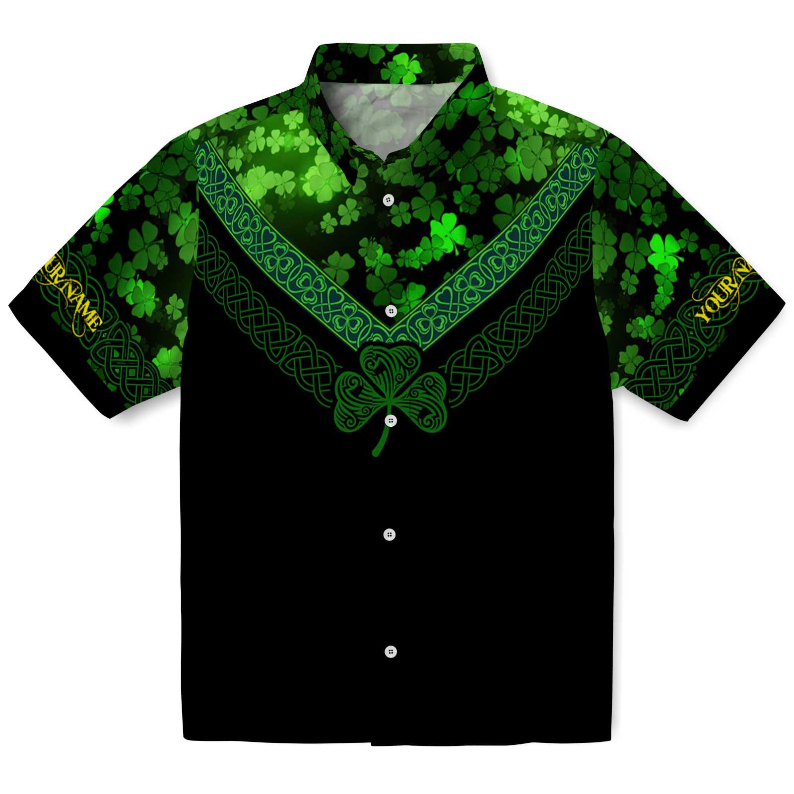 Keptsake Personalized Celtic Cross Premium Hawaiian Shirt