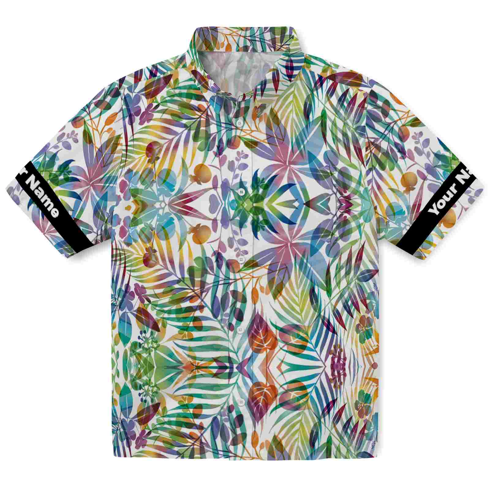 Keptsake Personalized Vibrant Leaf Premium Hawaiian Shirt